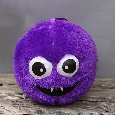 Bolas de pelúcia fofinhas de 9 polegadas, cara louca, monstrinhos peludos, brinquedos fofinhos.