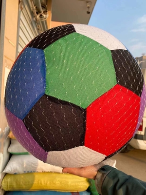 Jogos ao ar livre de revestimento de tecido de poliéster Volleyball de brinquedo com marca personalizada