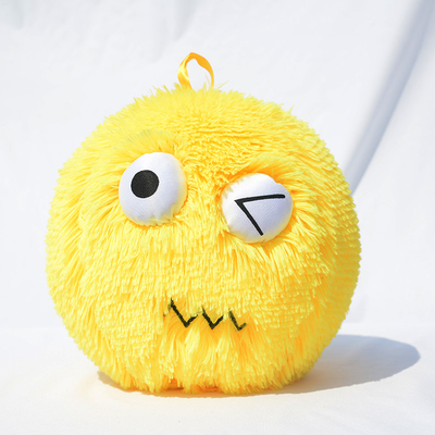 Bolas de pelúcia de balão de pelúcia para bonecas personalizadas brinquedos de estresse revestidos de tecido de PVC gigantes
