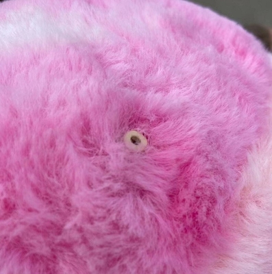 FB-h Poliéster PVC Natal Bola inflável rosa para decoração de Natal