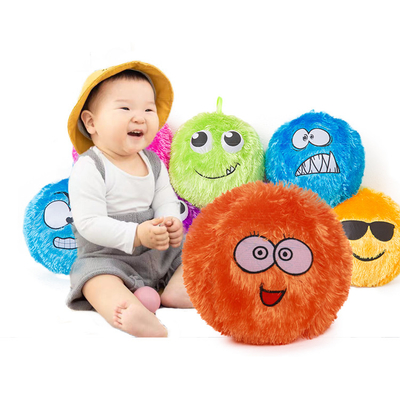 Soft Hairy Plush Bouncing Toy Balls Hand Catching Ball Toy Business Type's Bestseller O que é que eu quero?
