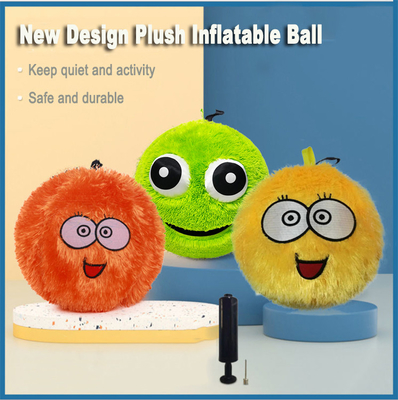 Soft Hairy Plush Bouncing Toy Balls Hand Catching Ball Toy Business Type's Bestseller O que é que eu quero?