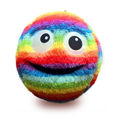 Unisex aceitável Custom Rainbow colorido inflável bola de pelúcia para personalização