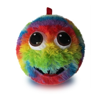 Unisex aceitável Custom Rainbow colorido inflável bola de pelúcia para personalização