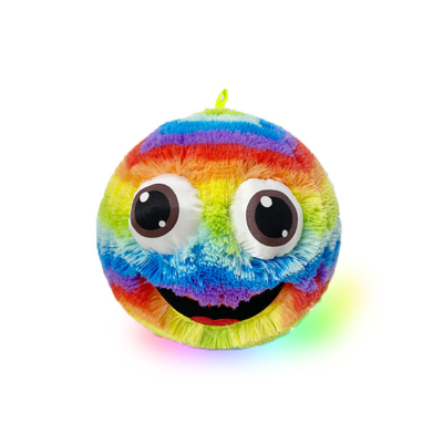 Bola inflável de brinquedo de estresse multicolor 2021 com material de pele externa de poliéster
