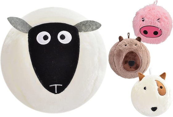 Brinquedos infláveis personalizados de bola de salto de praia de pelúcia para crianças de 12' de diâmetro