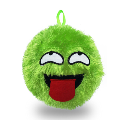 Segurança Unisex Soft Red Plush Baby Toy Pvc Bolas infláveis com Plush Neutro de Gênero