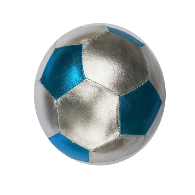 100g-600g OEM ODM aceita bolas de praia infláveis com superfície de tecido metálico colorido