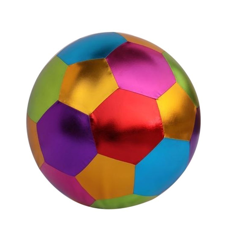 Bolas de brinquedo para crianças de poliéster e PVC de diferentes cores Bolas infláveis