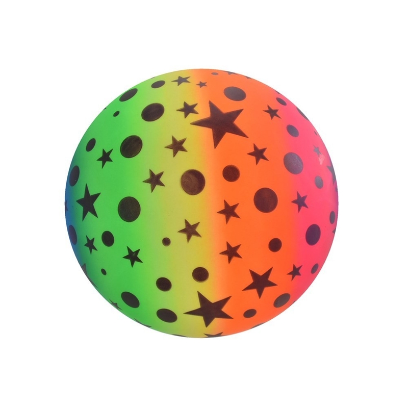 5-7 anos Faixa etária 9&quot; Arco-íris desinflado Estrelas de Lua Bolas para Jogos de Adolescentes
