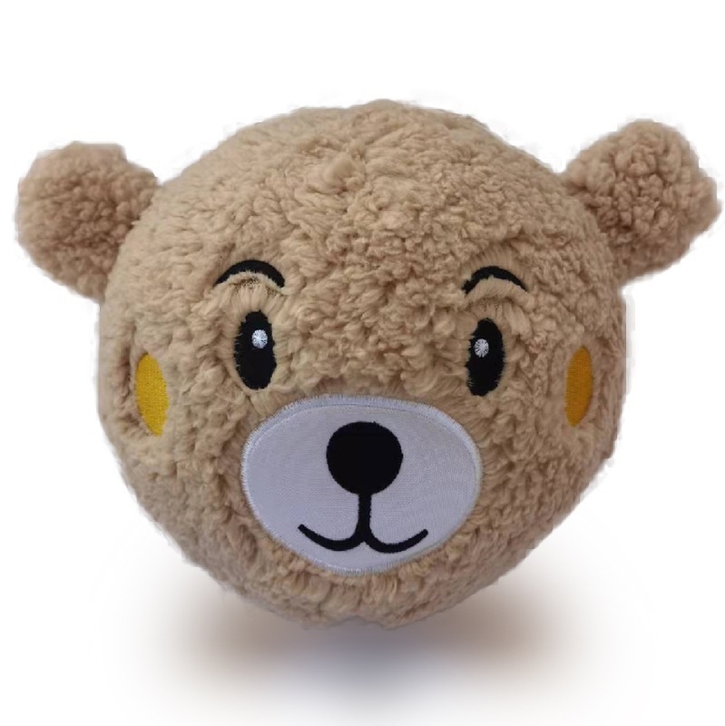 OEM ODM aceita bola de pelúcia para bebês pequenos Design arco-íris suave e colorido