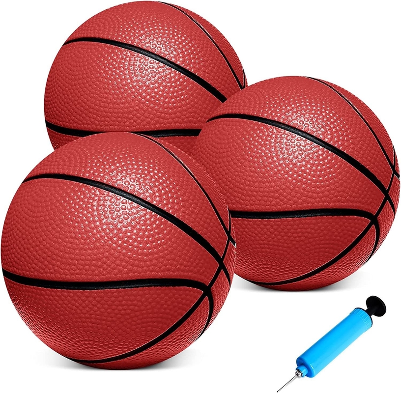 Bola de água colorida para crianças Bola de basquete Bola de praia personalizada LOGO Mini Size PVC Toy