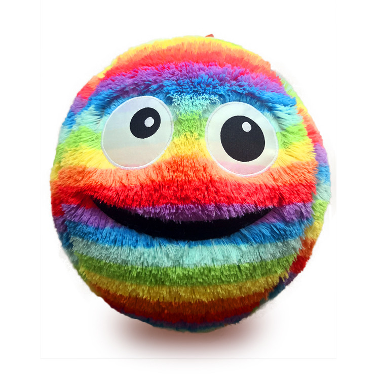 Bola de Neon Monstro Fuzzy Pvc Bola de Salto Inflável Perfeita para atividades ao ar livre